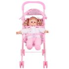 8168 Huang Cheng Toys Irony Pink Doll Stroller Baby 783988698130