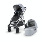 817609019575 Undisclosed Vista Stroller William Chambray Leather