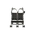 84089 Delta Children City Street Side By Stroller Black 786634871130