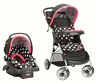 852140 Stroller Travel System Minnie Coral Flowers With Snack 7031108852140