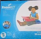 864038000124 Kids Blue Zoomkit Turquoise Travel Table And Activity