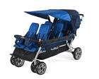 8744 Foundations Multi Child Passenger Stroller Extra Large Umbrella Daycare For