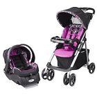 90553 Evenflo Baby Infant Newborn Girl Car Seat Stroller Safety Travel