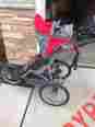 9114 Expedition Baby Trend Lx Red Gray Jogger Single Seat Stroller