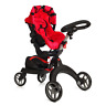 9631red Mommy Me Doll Collection Socutie Stroller With Swiveling 689850729738