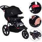 97144 Black Foldable Baby Stroller Seat Large Canopy Lightweight 645688697144
