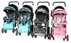 Ad002bk Adelina Designer Double Stroller 8503400034825