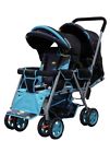 Ad002bl-cir Adelina Designer Double Stroller 8503400034795