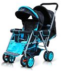 Ad002bl-lv Adelina Designer Double Stroller 8503400034801