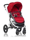 Dl121612 Affinity Stroller White Pepper Britax Red