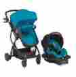 All-in-1 Omni Urbini Plus Travel System Baby Infant Toddler Stroller Car Seat Teal