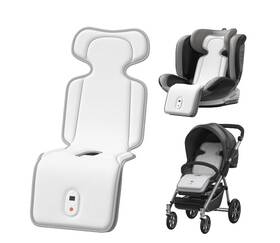 Amacool Bcp01 Baby Stroller Cooling Pad 2 Built-in Blower Up Used