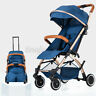 Azu9828272 Foldable Baby Stroller Pushchair Pram Toddler Adjustable Backrest Basket