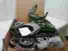 B009xcrvlm Baby Jogger City Mini Double Stroller Green Grey