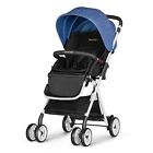 B01n0x10gr Besrey Baby Stroller Foldable Lightweight Infant Storage Basket 691322045420
