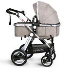 B075zxhnfy Cynebaby Infant Toddler Baby Stroller Add Tray Khaki 689817153514