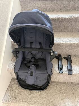 Baby Jogger 047406180325 Second Seat Kit For City Select 2 Stroller Radiant Slate Guc
