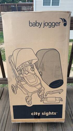 Baby Jogger 047406185146 City Sights Stroller Dark Slate