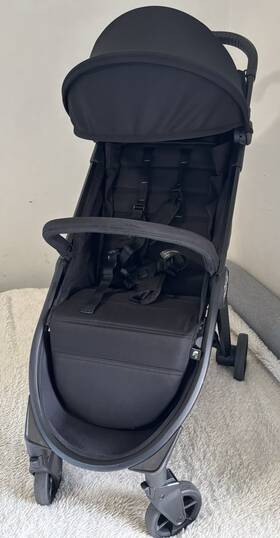 Baby Jogger 047406188260 City Tour 2 Ultra-compact Travel Stroller Eco Black Used Open Box