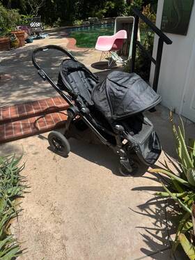 Baby Jogger 1959502bj03410 City Select Lux Double Stroller - Black Used
