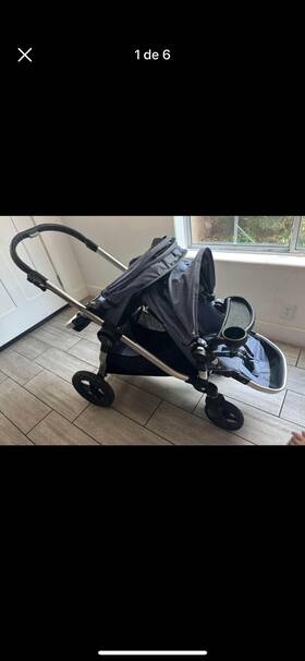 2083086 Baby Jogger City Select Stroller - Blue