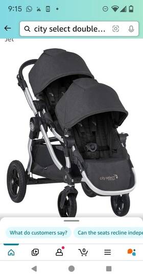 2149333 Baby Jogger City Select 2 Double Stroller -