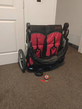 Baby Jogger 313043238256 Expedition Double Stroller Griffin