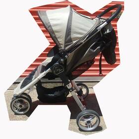 75043 Baby Jogger 67105 Local Pkup Only City Mini Single Stone/black Babyjogger Video