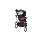 Baby Stroller Kids Child Jogging Fitness Jogger Swivel Folding Pink Lightweight