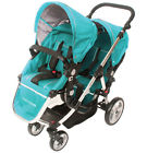8001 Baby Stroller Roues Duet - Teal Letour