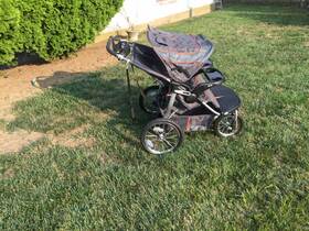Baby Trend 445004517520 Navigator Double Twin Side By Jogger Stroller Coach