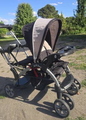 Baby Trend 7374lx Sit N Stand Lx Havenwood Standard Double Seat Stroller
