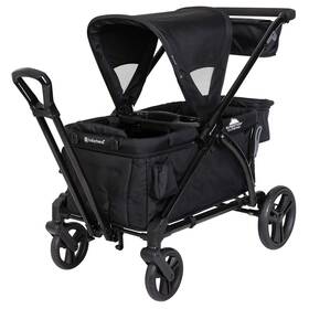 Baby Trend 90014028664 Expedition 2-in-1 Stroller Wagon Plus Ultra Black