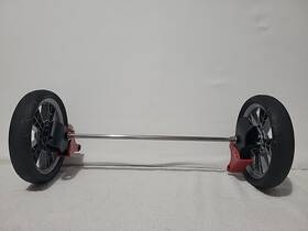 Baby Trend Ss76715 Sit N Stand Double Stroller Rear Side Wheel Tire With Axle Bar