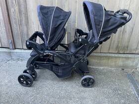 Baby Trend Ss76c81a-u-a Sit Nft Stand Foldable Twin Double Infant / Toddler Stroller