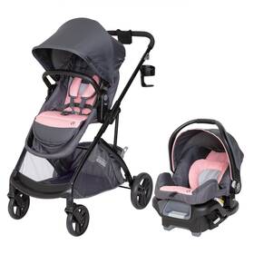 Ts06e15a-u-b Baby Trend Modular Stroller Sonar Switch With Ally Infant Car Seat Pink Used