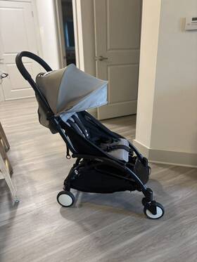 Yoyo2 Babyzen 701244009602 Stroller - Includes Black Frame Rain Cover Leg Rest Parasol
