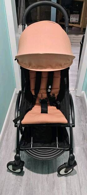Yoyo2 Babyzen 701244024889 Bundle Black With Ginger Stroller Rain Cover