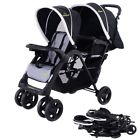 Bb4613bk Baby Jogger Foldable Twin Kids Pushchair Stroller