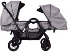 Bb4690 Generic Easy Fold Twin Strollers Face To Pram Lockable Wheels