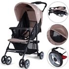 Bb4758cf Apontus Safety System Foldable Lightweight Baby Stroller Coffee 680196894678