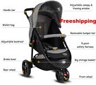 Bb4894 Unbranded Three Wheel Baby Stroller Portable Adjustment Handle Non Toxic