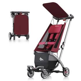 Beberoad Love R1-rd R1 Auto-folding Ultra Lightweight Travel Stroller Red