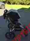 Bj80635 Summit Baby Jogger Xc Sand Black Single Seat Stroller In Perfect Condition