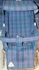 Blue Stroller Inglesina Checkered Classica Seat