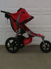 Ag002580 Bob Single Black Seat Red Stroller Jogger Gray Euc Fitness Strollerstrides