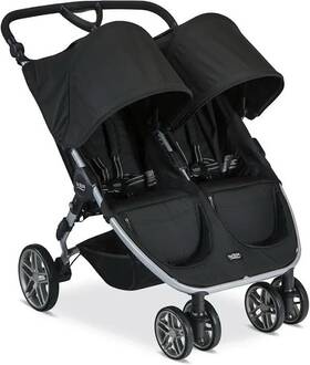 Britax U761912 B-lively Double Stroller - Dove Grey