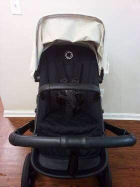 Bugaboo 100280018 Slightly Used- Kangaroo Stroller Misty White - Excellent Condition