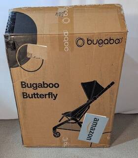 62552836 Bugaboo Butterfly Baby Stroller Black/midnight Black