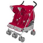 W0828023 Buggy Manual Twin Stroller Birth Scarlet Maclaren Brand Wse13022 Red